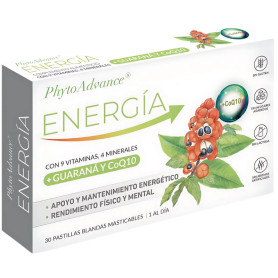 Phytoadvance Energy 30 Cápsulas Softgel Mastigáveis