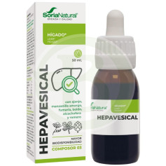 Composor 3 Complexo Hepavesical 50Ml. Soria Natural