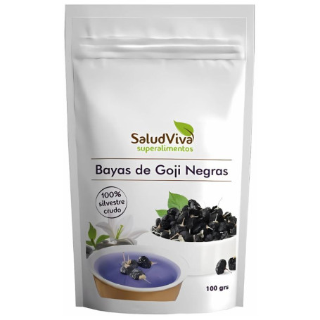 Bagas pretas de goji berry 100g Live Health