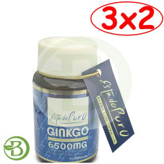 Pacote 3x2 Ginkgo 40 cápsulas de estado puro