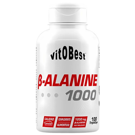 Beta-Alanina 1000 - 100 Cápsulas Triplas Vit.O.Best
