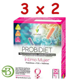 Pack 3x2 Probidiet Íntimo Mujer 30 Cápsulas Nova Diet