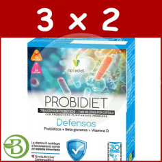 Pack 3x2 Probidiet Defenses 30 Cápsulas Nova Diet