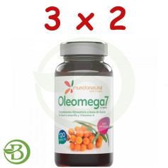 Pacote 3x2 Oleomega 7 90 Cápsulas Natural World