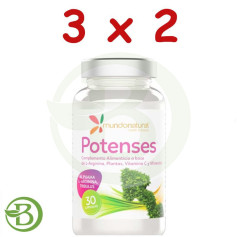 Pack 3x2 Potenses 30 Cápsulas Natural World