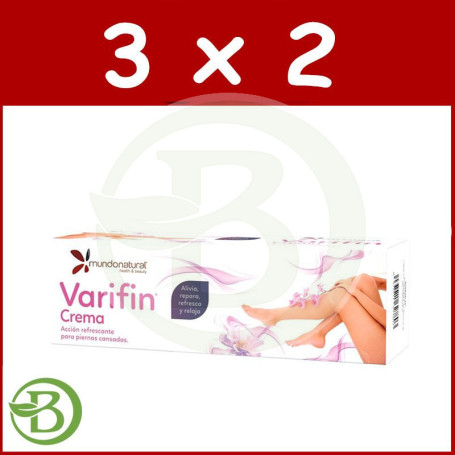 Pack 3x2 Varifín Crema 200Ml. Mundo Natural