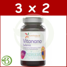 Pacote 3x2 Vitanano Liposomal Selenium 30 Cápsulas Natural World