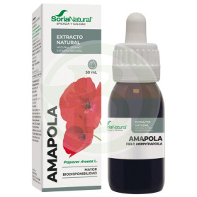 Fórmula de extrato de papoila XXI 50Ml. Soria Natural