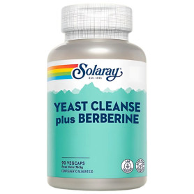 Yeast Cleanse Plus Berberina 90 Cápsulas Solaray