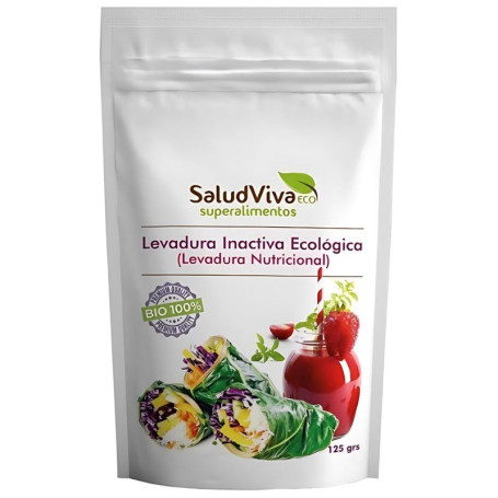 Fermento Inativo Orgânico 125g Salud Viva
