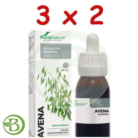 Pack 3x2 Extracto De Avena Formula Xxi 50Ml. Soria Natural