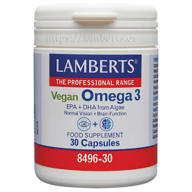 Ômega 3 Vegano 30 Cápsulas Lamberts