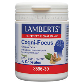 Cogni-Focus 30 Cápsulas Lamberts