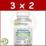 Pack 3x2 Universal Liposomal Multivit.60 Vegcaps Solaray