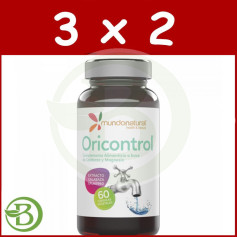 Pacote 3x2 Oricontrol 60 Cápsulas Natural World