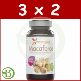 Pack 3x2 Macaforce 700Mg. 60 Cápsulas Mundo Natural