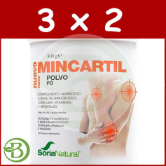 Pack 3x2 Pó Reforçado Mincartil 300Gr Soria Natural