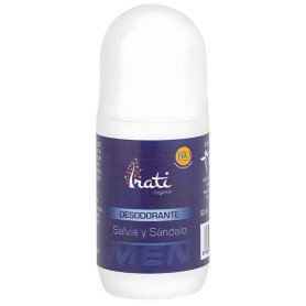 Desodorante roll-on Irati Organic Sage e Sandalwood 50ml Equisalud