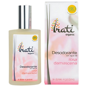 Desodorante Irati Organic Damascene Rose 100ml Equisalud