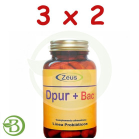 Pack 3x2 Dpur+Bac 90 Cápsulas Zeus