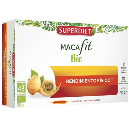 Macafit Bio 20 Ampolas Superdiet