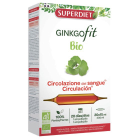 Ginkgofit Bio 20 Ampolas Superdiet