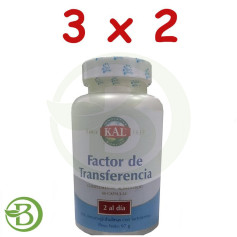 Pacote 3x2 Fator de Transferência 60 Cápsulas KAL