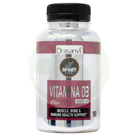 Vitamina D3 90 comprimidos Sport Live Drasanvi