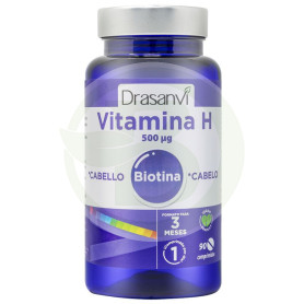 Biotina 500 µg. 90 comprimidos Drasanvi