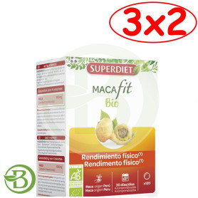 Pack 3x2 Macafit Bio 120 Comprimidos Superdiet