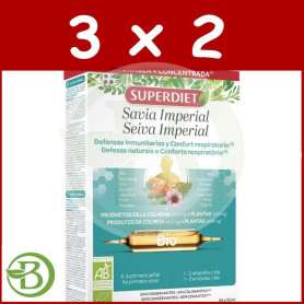 Pack 3x2 Savia Imperial Bio 20 Ampollas Superdiet