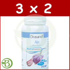 Pack 3x2 Alho Macerado 500Mg. 90 Pérolas Drasanvi