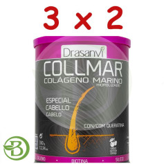 Pack 3x2 Collmar Marine Collagen Special Hair 275Gr. Drasanvi