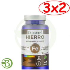 Embalagem 3x2 Ferro Bisglicinato Ferrochel 90 Comprimidos Drasanvi