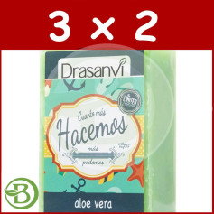 Pack 3x2 Sabonete Aloé Vera 100Gr. Drasanvi