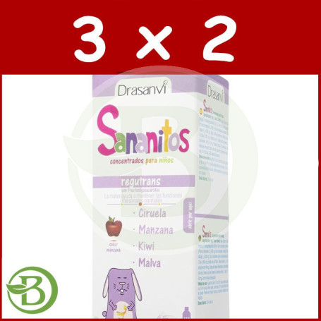 Pack 3x2 Sananitos Regutrans 150Ml. Drasanvi