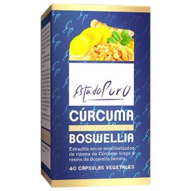Cúrcuma e Boswellia 40 Cápsulas Vegetais Pure State