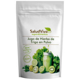 Suco de grama de trigo orgânico em pó 100g Salud Viva