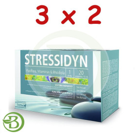 Pack 3x2 Stressidyn Pasiflora 20 Ampollas Dietmed