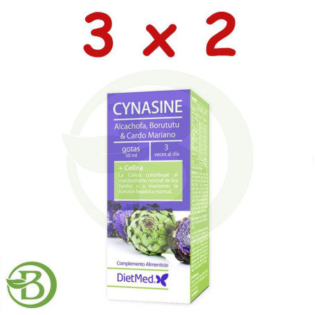 Pack 3x2 Cynasine Gotas 50Ml. Dietmed