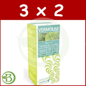 Pack 3x2 Vermolise Solución Oral 250Ml. Dietmed