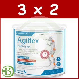 Pack 3x2 Agiflex Lata 300Gr. Dietmed