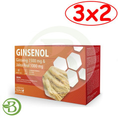 Pack 3x2 Ginsenol 20 Ampollas 15Ml. Dietmed