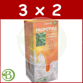 Pack 3x2 Propotuss Con Propolis y Eucalipto Jarabe 250Ml. Dietmed