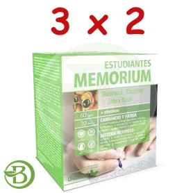 Pack 3x2 Memorium Estudiantes Jalea Real 60 Cápsulas Dietmed