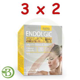 Pack 3x2 Endolgic 30 Comprimidos Dietmed
