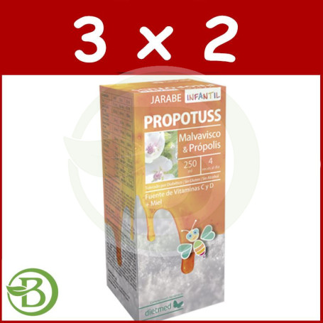 Pack 3x2 Propotuss Infantil 250Ml. Dietmed