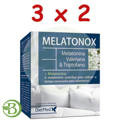 Pack 3x2 Melatonox 60 Comprimidos Dietmed