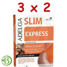 Pack 3x2 Adelgaslim Express 60 Cápsulas Dietmed