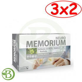 Pack 3x2 Memorium Neuro 30 Ampollas Dietmed